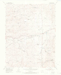 Download a high-resolution, GPS-compatible USGS topo map for Divide, CO (1971 edition)