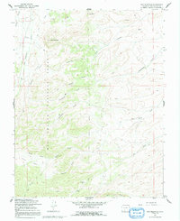 Download a high-resolution, GPS-compatible USGS topo map for Dog Mountain, CO (1991 edition)