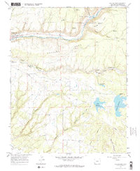 Download a high-resolution, GPS-compatible USGS topo map for Dolores East, CO (1967 edition)