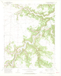 Download a high-resolution, GPS-compatible USGS topo map for Doss Canyon North, CO (1975 edition)