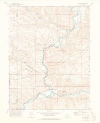 Download a high-resolution, GPS-compatible USGS topo map for Dotsero, CO (1977 edition)