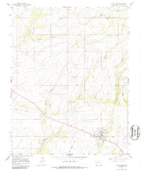 Download a high-resolution, GPS-compatible USGS topo map for Dove Creek, CO (1986 edition)
