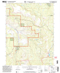Download a high-resolution, GPS-compatible USGS topo map for Dunckley Pass, CO (2004 edition)