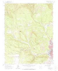 Download a high-resolution, GPS-compatible USGS topo map for Durango West, CO (1987 edition)