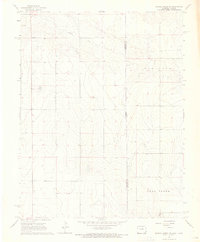 preview thumbnail of historical topo map of Prowers County, CO in 1966
