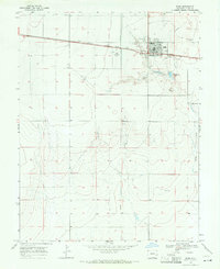Download a high-resolution, GPS-compatible USGS topo map for Eads, CO (1971 edition)