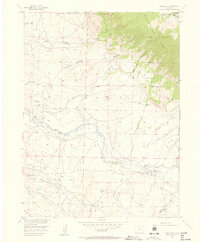 Download a high-resolution, GPS-compatible USGS topo map for Eagle Hill, CO (1957 edition)