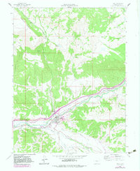 Download a high-resolution, GPS-compatible USGS topo map for Eagle, CO (1983 edition)