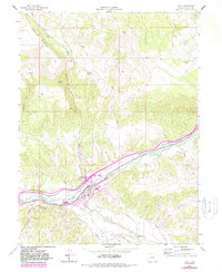 Download a high-resolution, GPS-compatible USGS topo map for Eagle, CO (1988 edition)