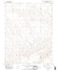 Download a high-resolution, GPS-compatible USGS topo map for East Of Sevenmile Ranch, CO (1995 edition)