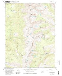 Download a high-resolution, GPS-compatible USGS topo map for East Portal, CO (1983 edition)