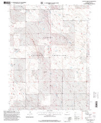 Download a high-resolution, GPS-compatible USGS topo map for Eastman Creek SE, CO (2000 edition)