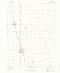 Download a high-resolution, GPS-compatible USGS topo map for Eaton, CO (1973 edition)