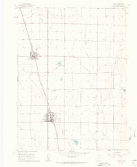 Download a high-resolution, GPS-compatible USGS topo map for Eaton, CO (1962 edition)