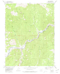 Download a high-resolution, GPS-compatible USGS topo map for Echo, CO (1980 edition)