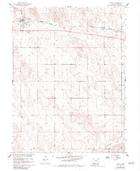 Download a high-resolution, GPS-compatible USGS topo map for Eckley, CO (1983 edition)