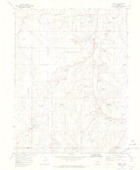 Download a high-resolution, GPS-compatible USGS topo map for Elbert, CO (1973 edition)