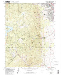 Download a high-resolution, GPS-compatible USGS topo map for Eldorado Springs, CO (1994 edition)