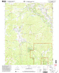 Download a high-resolution, GPS-compatible USGS topo map for Electric Mountain, CO (2004 edition)