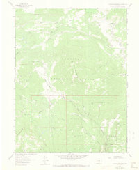 Download a high-resolution, GPS-compatible USGS topo map for Electric Mountain, CO (1971 edition)