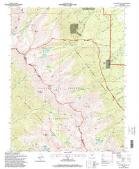 Download a high-resolution, GPS-compatible USGS topo map for Electric Peak, CO (1998 edition)