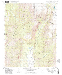 Download a high-resolution, GPS-compatible USGS topo map for Elephant Head Rock, CO (1991 edition)
