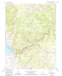 Download a high-resolution, GPS-compatible USGS topo map for Elevenmile Canyon, CO (1985 edition)