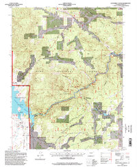 Download a high-resolution, GPS-compatible USGS topo map for Elevenmile Canyon, CO (1998 edition)