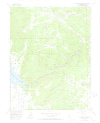 Download a high-resolution, GPS-compatible USGS topo map for Elevenmile Canyon, CO (1973 edition)