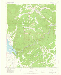 Download a high-resolution, GPS-compatible USGS topo map for Elevenmile Canyon, CO (1960 edition)