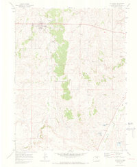 Download a high-resolution, GPS-compatible USGS topo map for Elizabeth, CO (1973 edition)