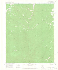 preview thumbnail of historical topo map of La Plata County, CO in 1960