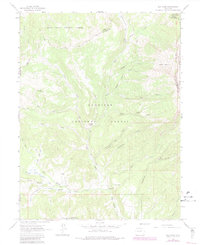 Download a high-resolution, GPS-compatible USGS topo map for Elk Knob, CO (1984 edition)