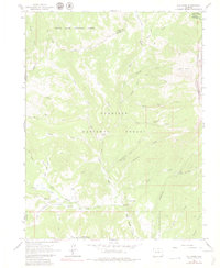 Download a high-resolution, GPS-compatible USGS topo map for Elk Knob, CO (1980 edition)
