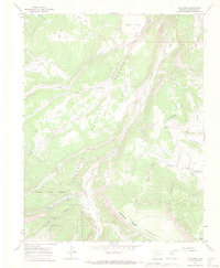 Download a high-resolution, GPS-compatible USGS topo map for Elk Park, CO (1972 edition)