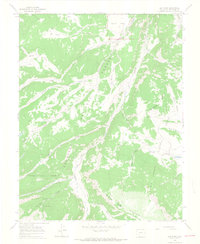 Download a high-resolution, GPS-compatible USGS topo map for Elk Park, CO (1968 edition)