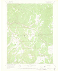 Download a high-resolution, GPS-compatible USGS topo map for Elkhorn Mountain, CO (1969 edition)