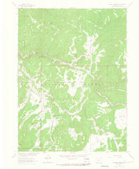 Download a high-resolution, GPS-compatible USGS topo map for Elkhorn Mountain, CO (1964 edition)