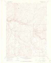 Download a high-resolution, GPS-compatible USGS topo map for Elkhorn Mountain, CO (1964 edition)
