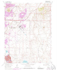 Download a high-resolution, GPS-compatible USGS topo map for Elsmere, CO (1986 edition)