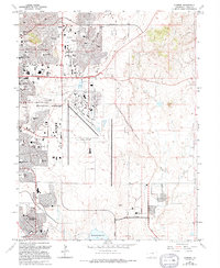 Download a high-resolution, GPS-compatible USGS topo map for Elsmere, CO (1994 edition)