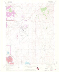 Download a high-resolution, GPS-compatible USGS topo map for Elsmere, CO (1970 edition)