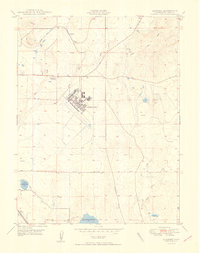 Download a high-resolution, GPS-compatible USGS topo map for Elsmere, CO (1950 edition)