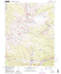 Download a high-resolution, GPS-compatible USGS topo map for Empire, CO (1991 edition)