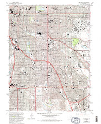 Download a high-resolution, GPS-compatible USGS topo map for Englewood, CO (1994 edition)