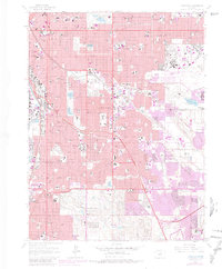 Download a high-resolution, GPS-compatible USGS topo map for Englewood, CO (1980 edition)