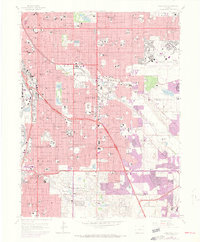 Download a high-resolution, GPS-compatible USGS topo map for Englewood, CO (1973 edition)