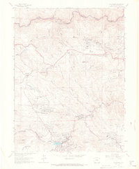 Download a high-resolution, GPS-compatible USGS topo map for Evergreen, CO (1967 edition)