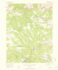 Download a high-resolution, GPS-compatible USGS topo map for Evergreen, CO (1958 edition)