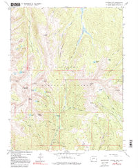 Download a high-resolution, GPS-compatible USGS topo map for Fairview Peak, CO (1991 edition)